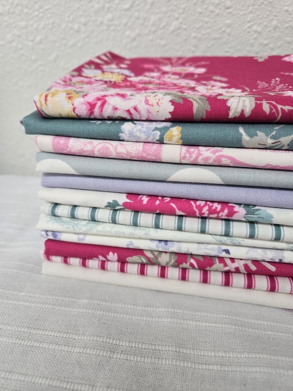 Amelie...HALF Yard Bundle...Tanya Whelan...12 prints