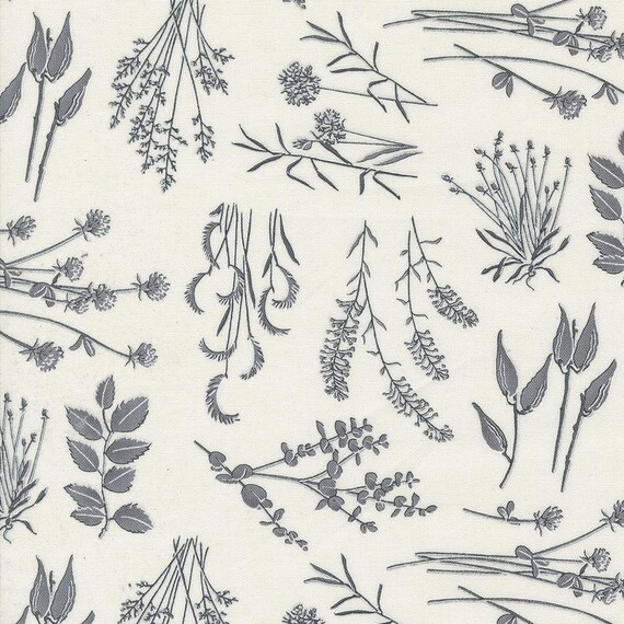 Silhouettes Cream 6930 16 by Holly Taylor for Moda Fabrics