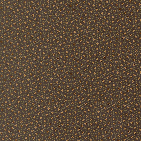 Miss Mollie 1850-1890...47568 18 Brown Black...Betsy Chutchian...Moda Fabrics