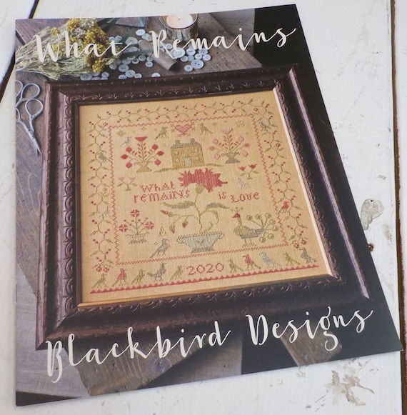 What Remains by Blackbird Designs...cross-stitch design