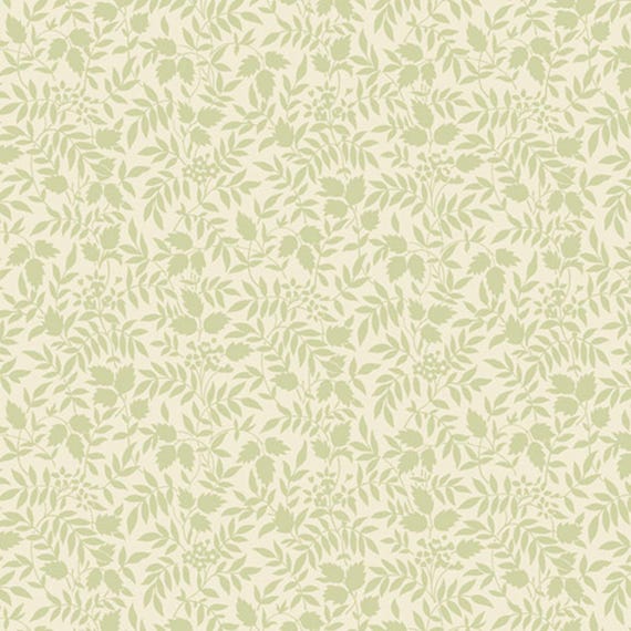 Just Rosy...R650861D-Lime...Smithsonian Collection...Marcus Fabrics