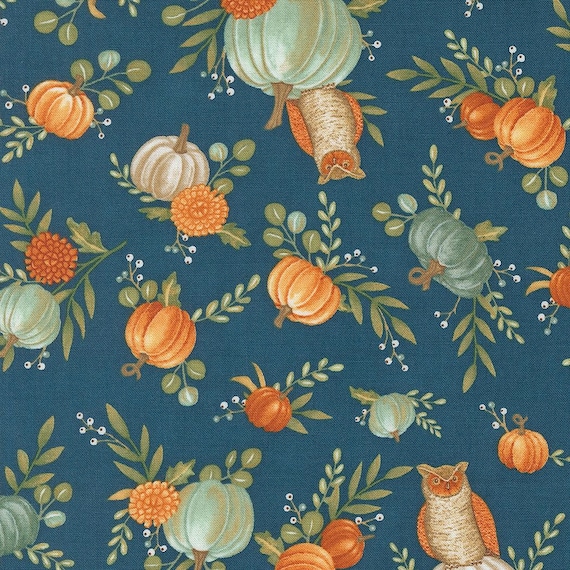 I Love Fall Most of All...Harvest Night 56140 15...Deb Strain...Moda Fabrics