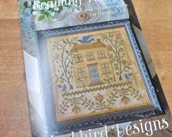 The Summer Beaming Forth, Loose Feathers Series For the Birds #8, by Blackbird Designs...cross-stitch design