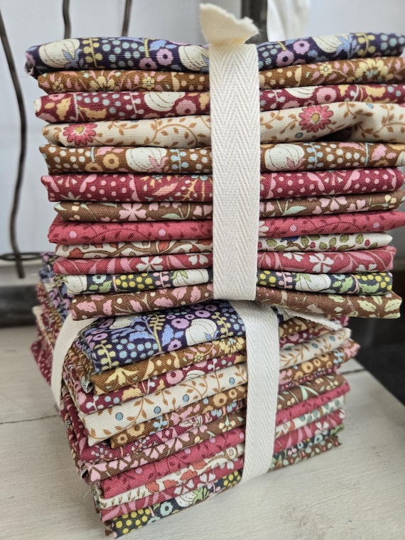 Sanctuary...Fat 8th Bundle...a Tilda Collection...Tone Finnanger...12 prints