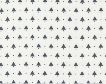 Merry Little Christmas Cream Charcoal 55246 21 by Bonnie and Camille for Moda Fabrics