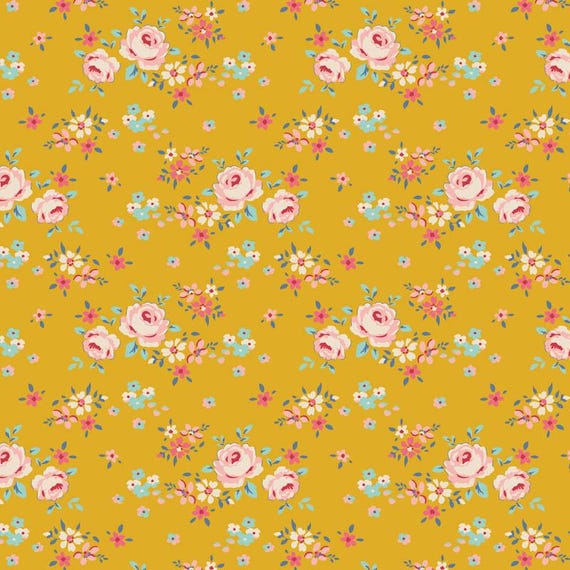 Creating Memories...Spring and Easter Pastels...Gracie Yellow TIL130117-V15...Tilda fabrics...Tone Finnanger