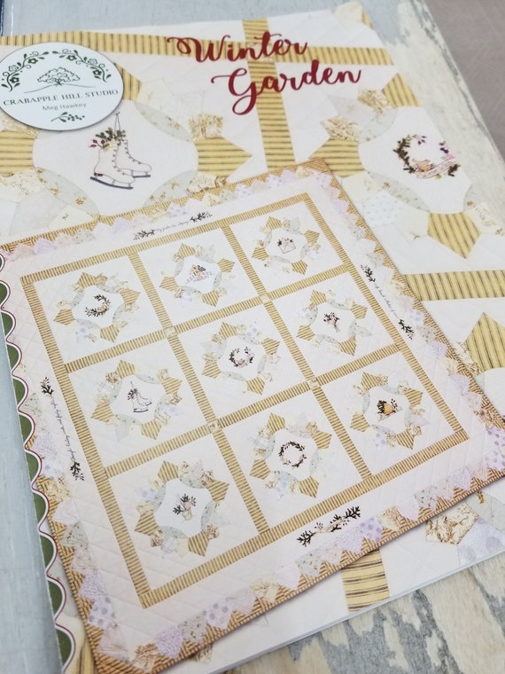 Winter Garden pattern by Meg Hawkey of Crabapple Hill Studio