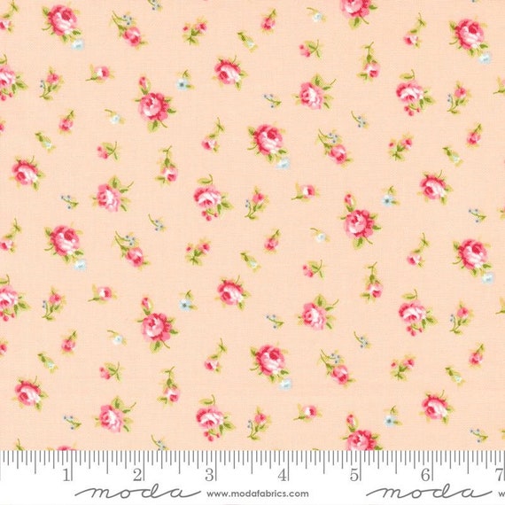 Ellie Coral 18761 16 by Brenda Riddle of Acorn Quilt Company for Moda Fabrics