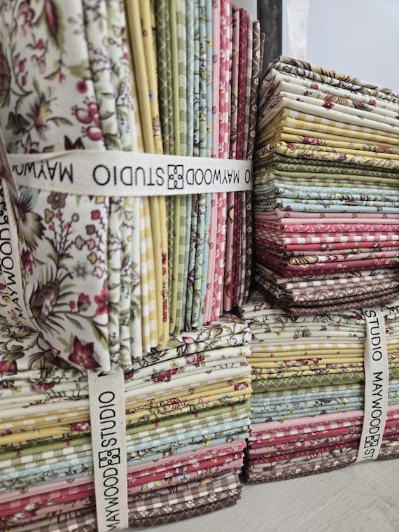 French Market...FQ Bundle...designer Jera Brandvig/Quilting in the Rain...Maywood Studios...26 prints