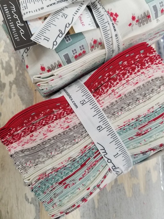 My Summer House Fat 8th bundle designed by Bunny Hill Designs for Moda Fabrics