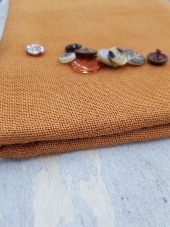 Weeks Dye Works, Tiger's Eye, 20ct, Fat Quarter, 100% linen, cross stitch linen