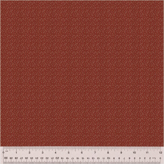 Garden Tale...Pinpoint Ruby 53823-14-1..Jeanne Horton...Windham Fabrics