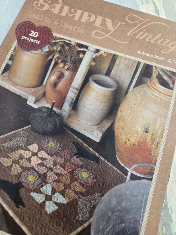 Simply Vintage by Quiltmania Winter 2023, no 48