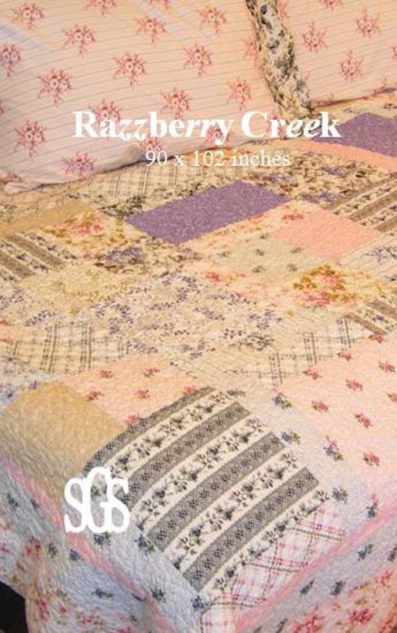 PDF Razzberry Creek pattern by Mickey Zimmer for Sweetwater Cotton Shoppe