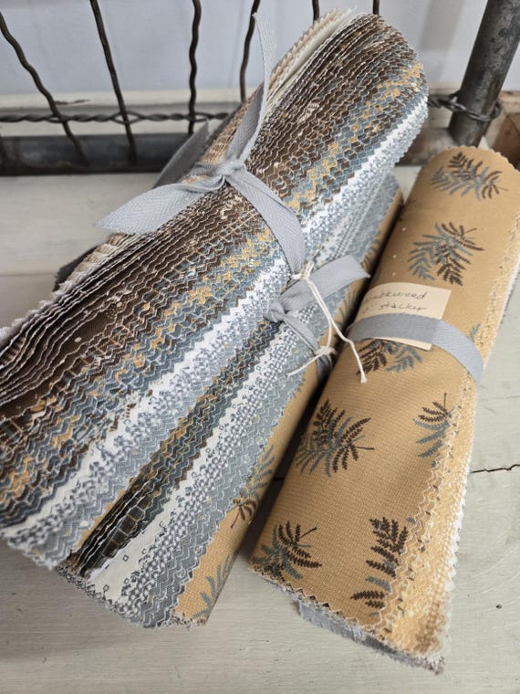 Thimbleweed...10 inch pack...designer Julie Hendricksen...Windham Fabrics...42 squares