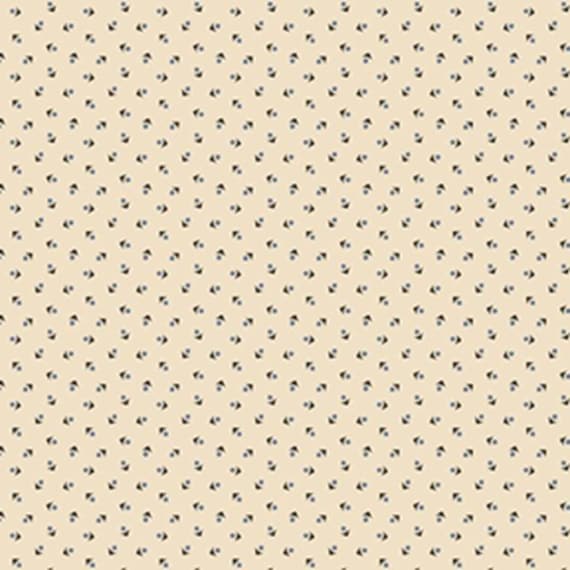 Pint-Sized Neutrals...R101250D BLUE...V-Square...Carrie Quinn...Marcus Fabrics