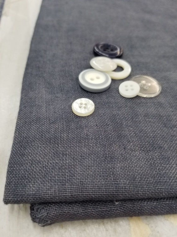 Weeks Dye Works, Gunmetal, 36ct, Fat Quarter, 100% linen, cross stitch linen