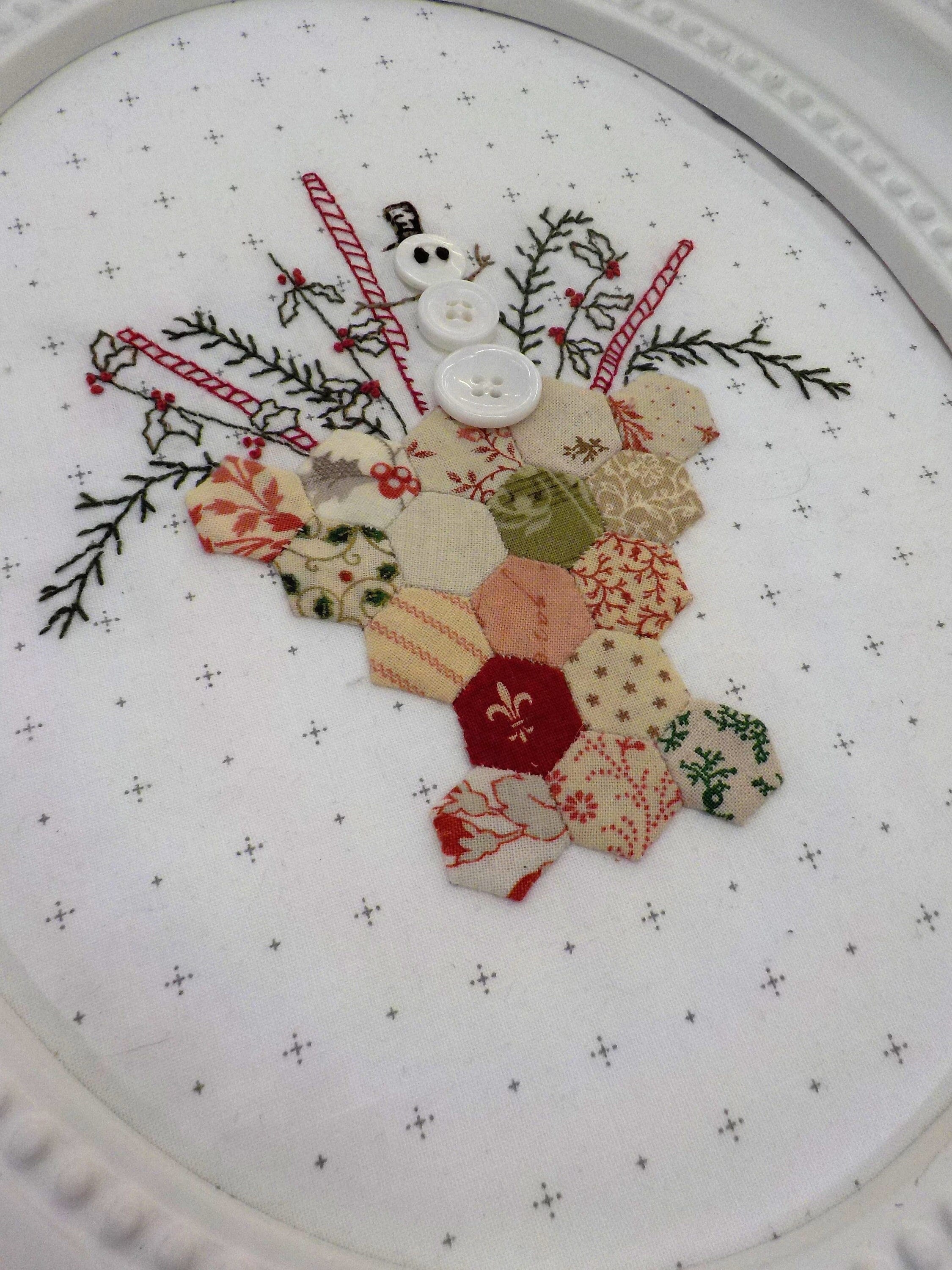 Mini Christmas Embroidery Kits by Nicki Franklin - Many options to