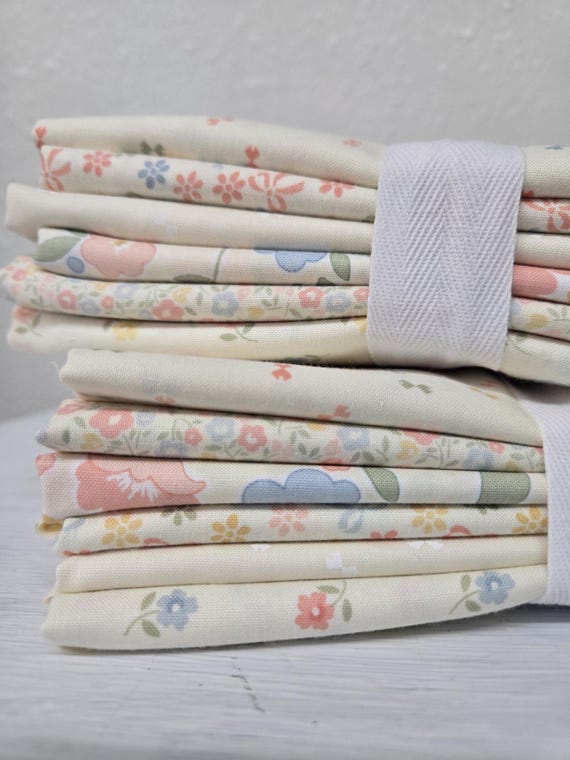 Handmade Sweetness...HALF Yard bundle...Porcelains...Heather Briggs of My Sew Quilty Life...Moda Fabrics...6 prints
