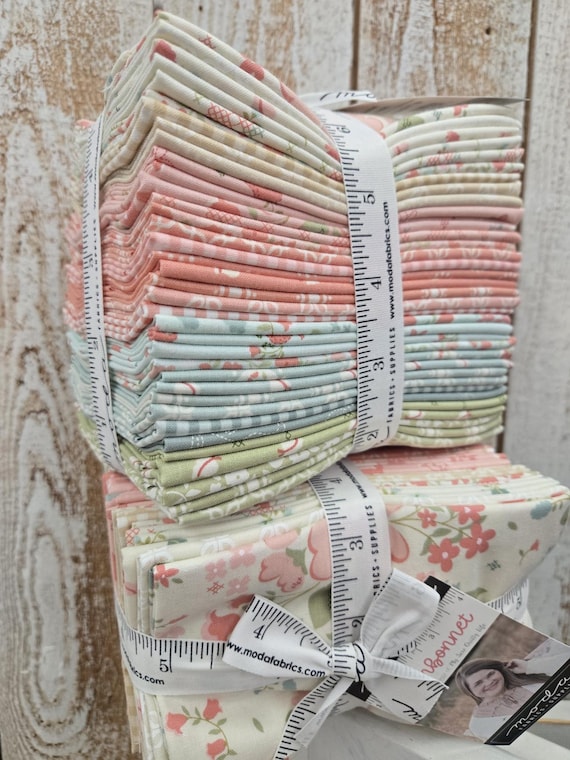 Sunbonnet...FQ bundle...Heather Briggs of My Sew Quilty Life...Moda Fabrics...37 prints