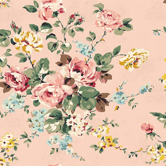 Rose & Violet's Bouquet des Fleurs...C17290-blush...designer Miss Rose Sister Violet...Riley Blake Designs