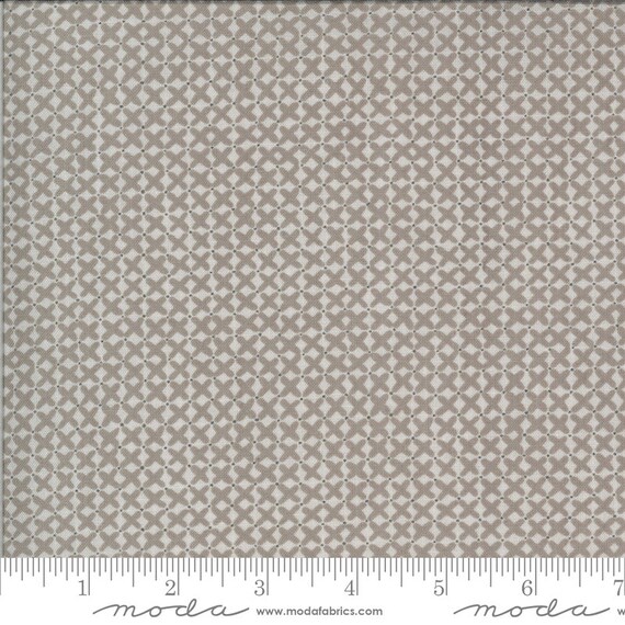 Sophie Cross Stitch Linen Cobblestone 18713 13 by Brenda Riddle for Moda Fabrics