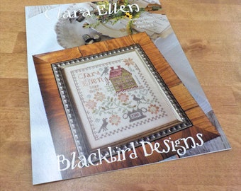 Clara Ellen, Anniversaries of the Heart Pattern 8, by Blackbird Designs...cross-stitch design