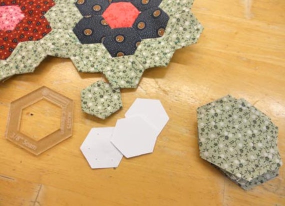 hexagons, 3/4 inch...125 pieces, laser cut