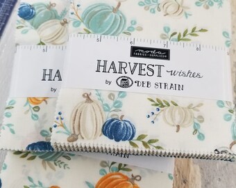 Harvest Wishes charm pack by Deb Strain for Moda Fabrics, autumn, pastel halloween