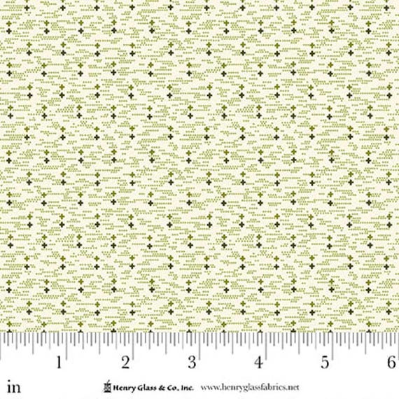 Seasonal Shirtings...2566-06...Green...Stacy West/Buttermilk Basin...Henry Glass