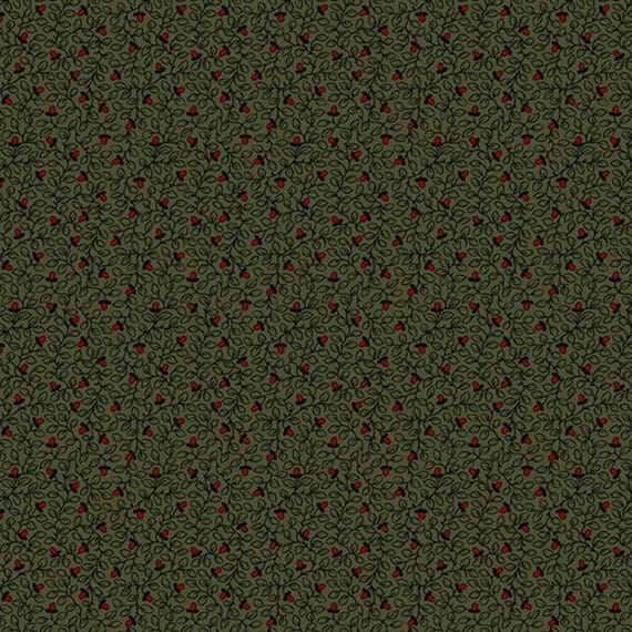 Tree Farm...Garland R170975D-GREEN...Pam Buda...Marcus Fabrics