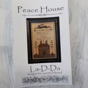 Peace House by La-D-Da...cross stitch pattern, cross stitch