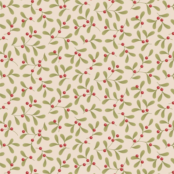 Merry Little Christmas...Mistletoe Cream...Tilda Autumn 2025...Tone Finnanger