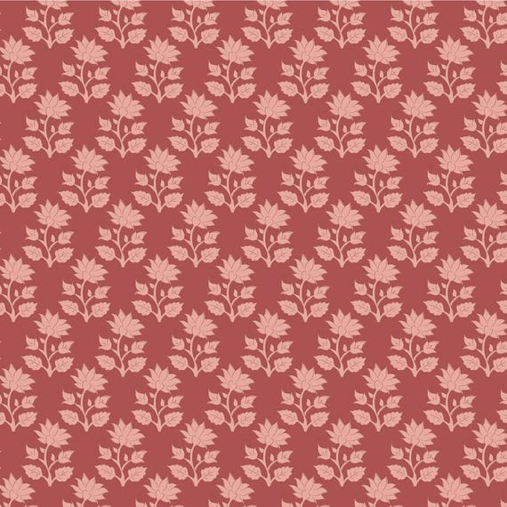 Mira Rhubarb...Sanctuary Blender...a Tilda Collection designed by Tone Finnanger