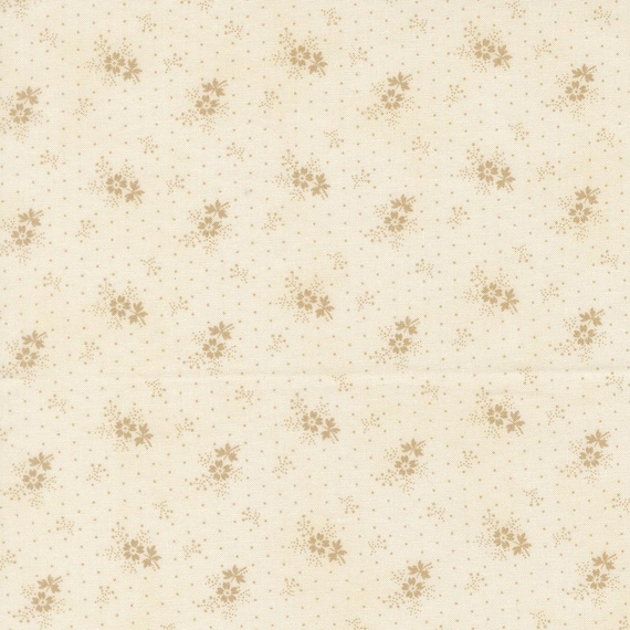 Breathtaking Blues...44406 21 Porcelain Ecru...3 Sisters...Moda Fabrics
