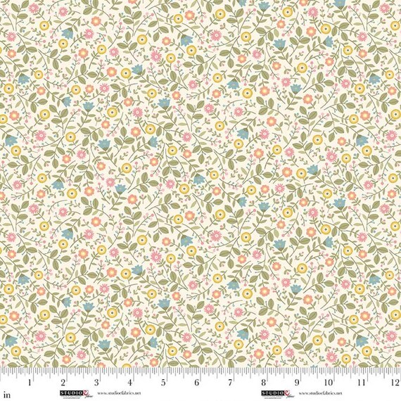 Layla...9017-01...Warm White...Chelsea Designworks...Studio e Fabrics