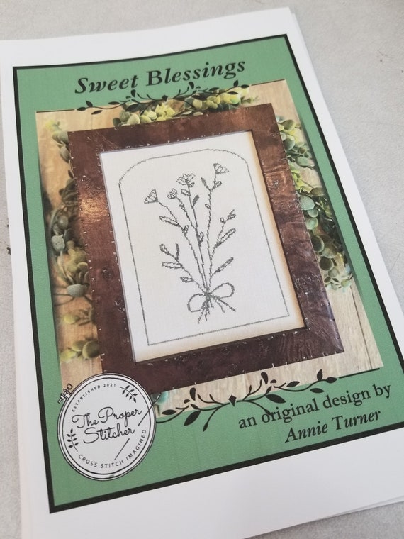 Sweet Blessings by Annie Turner of the Proper Stitcher...cross stitch pattern