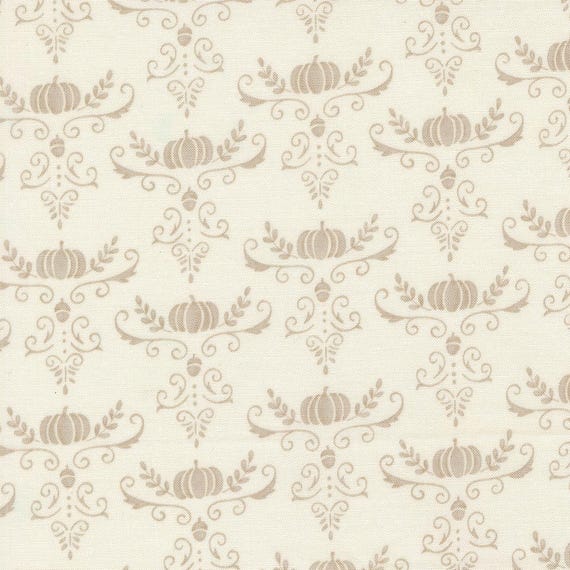 I Love Fall Most of All...Warm White 56146 11...Deb Strain...Moda Fabrics