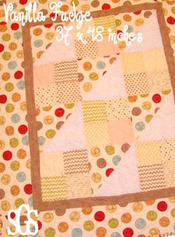 PDF Vanilla Fudge pattern by Mickey Zimmer for Sweetwater Cotton Shoppe