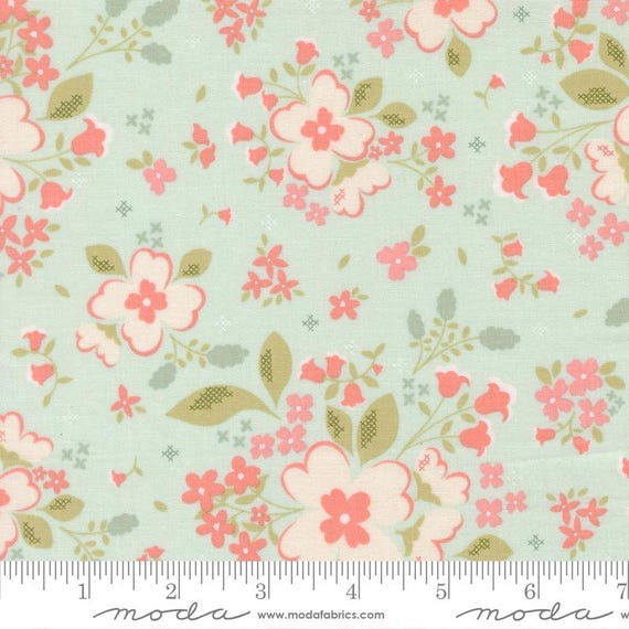 Sunbonnet...31760 19 pale blue...Heather Briggs of My Sew Quilty Life...Moda Fabrics