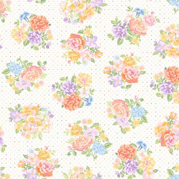 Gathering Sun....MAS11191-WZ...White/Multi...Floral...Maywood Studio