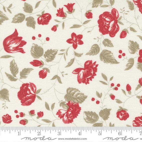 Ridgewood Milk 14971 11 by Minick and Simpson for Moda Fabrics