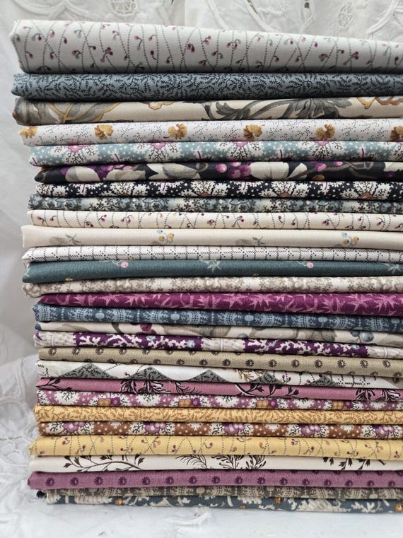 English Garden...HALF yard bundle...Edyta Sitar/Laundry Basket Quilts...Andover...28 prints