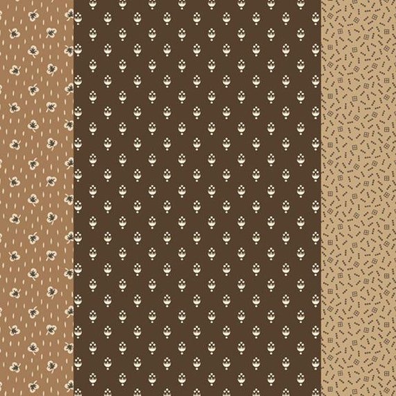 Curated Cottons Strip-It edge to edge R310739D-BROWN-2 by Sheryl Johnson for Marcus Fabrics