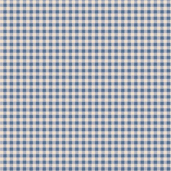 Creating Memories...Summer and Ocean Blues...Woven Gingham Blue TIL160073-V15...Tilda fabrics...Tone Finnanger