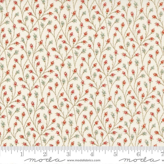 Rendezvous Porcelain 44306 11 by 3 Sisters for Moda Fabrics