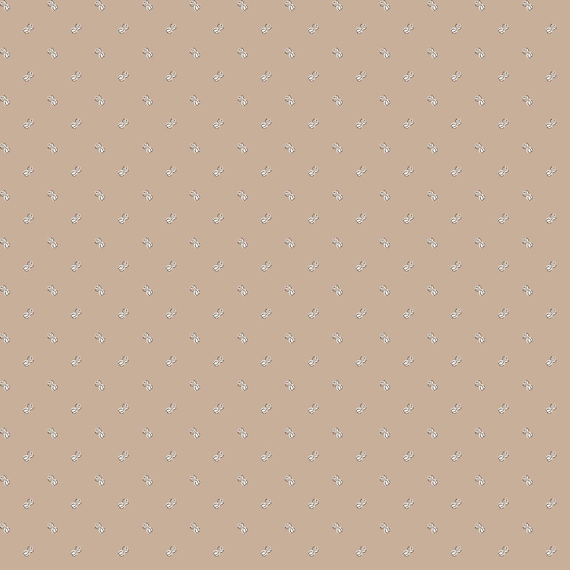 Terrace Blooms....MAS10826-A...Brown...Dot Bud...Maywood Studio