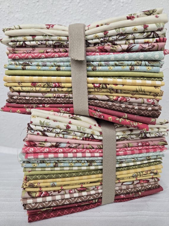 French Market...Fat 8th Bundle...designer Jera Brandvig/Quilting in the Rain...Maywood Studios...26 prints