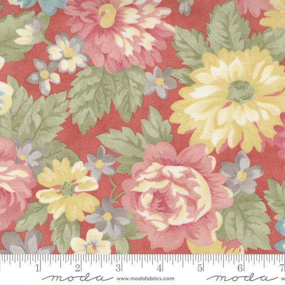 Promenade Rose 44280 15 by 3 Sisters for Moda Fabrics