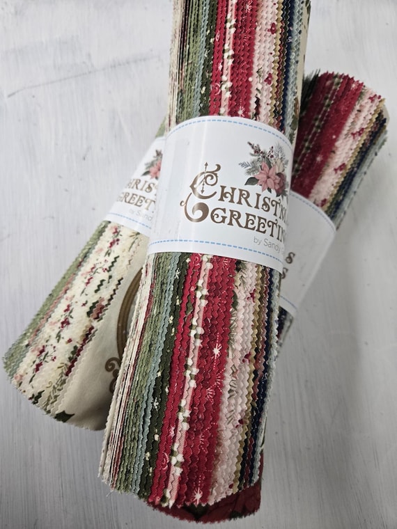 Christmas Greetings...10 Inch Stacker...Sandy Gervais...Riley Blake Designs...42 squares